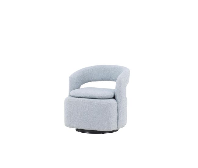 Sillón laurel 69x72x75 gris