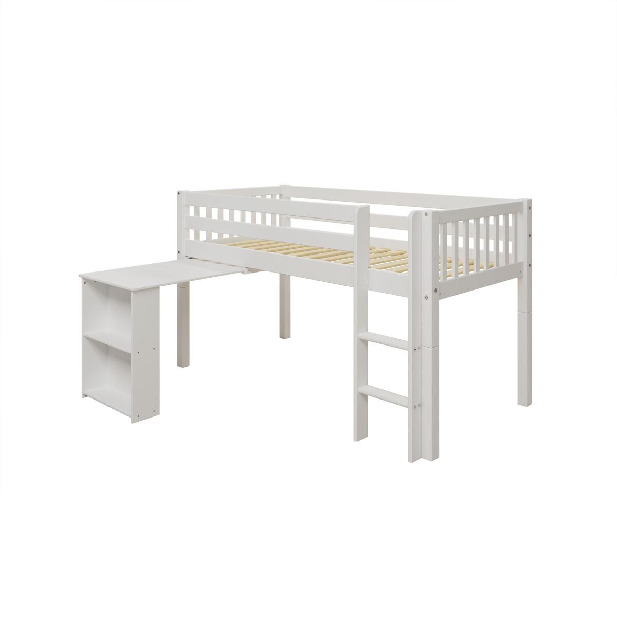 Cama alta infantil nordic dream 209x106x118 blanco
