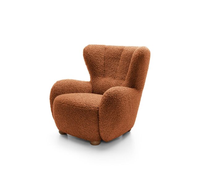 Sillón ciro 88x100x91 naranja