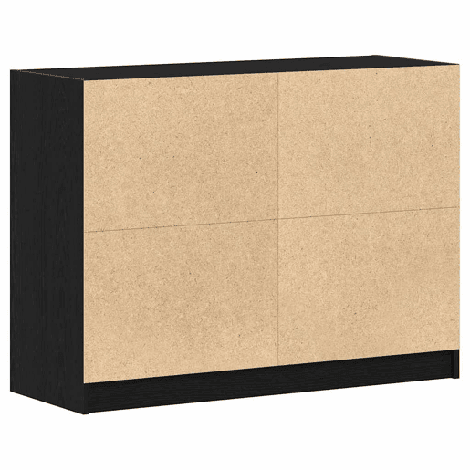 Bufete - Móvei de apoio Carvalho Preto 100 x 37 x 75.5 cm pt4948