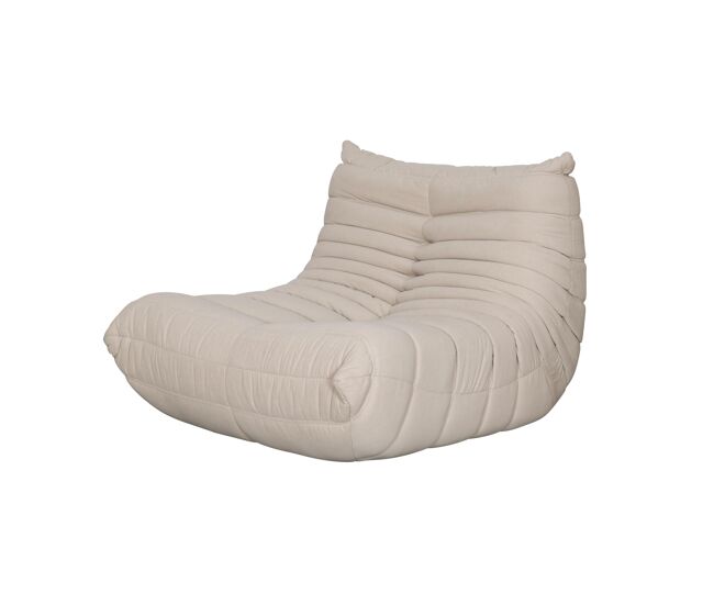 Sillón nua 87x102x70 beige