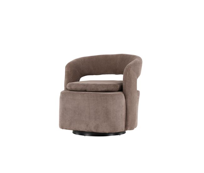 Sillón laurel 69x72x75 marrón