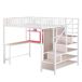 Cama alta para niños 252x146 Cama alta para niños 252x146 Blanco
