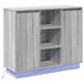 Aparador - Mueble de almacenamiento 90 Aparador - Mueble de almacenamiento 90 Roble/ Gris