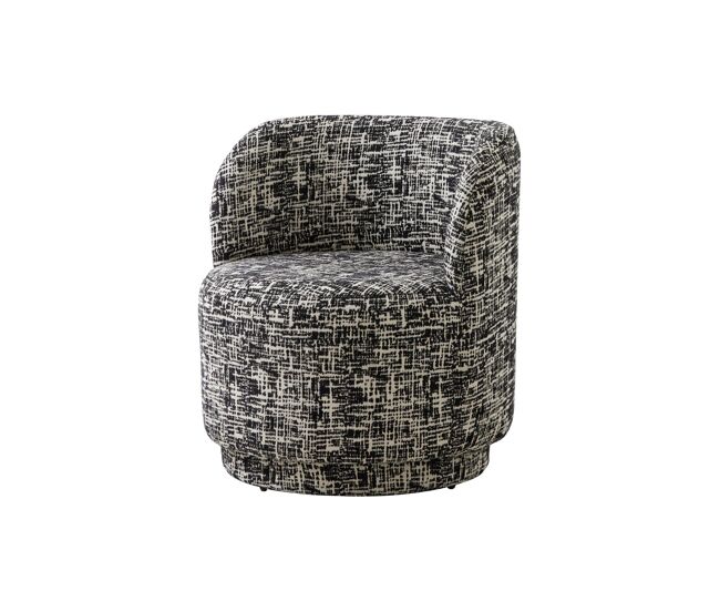 Sillón bomu 75x72x80 negro