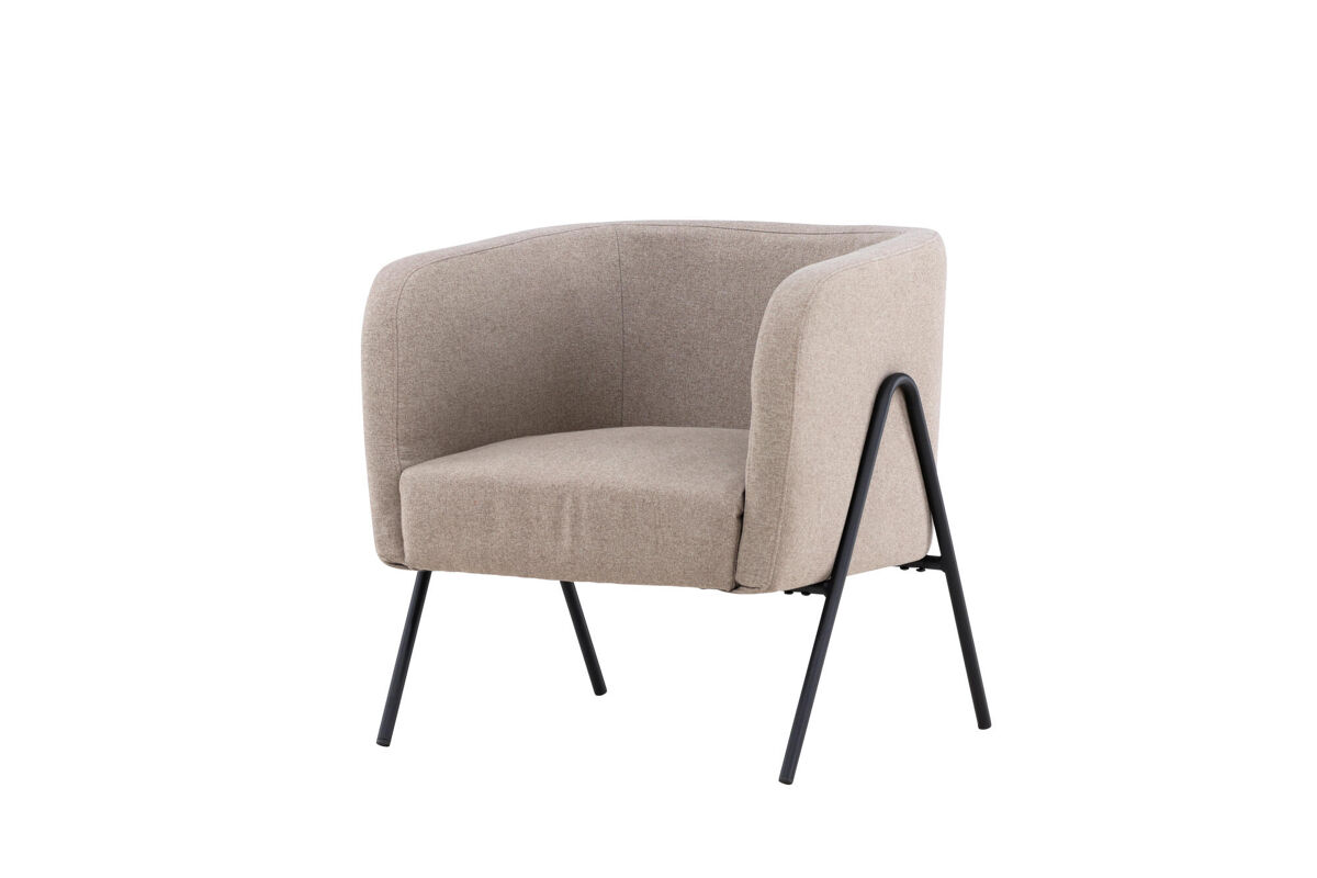 Sillón rika 65x66x70 beige