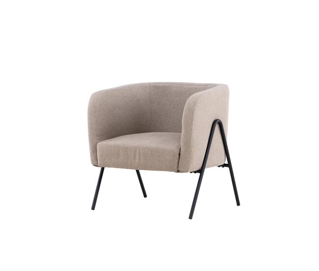 Sillón rika 65x66x70 beige