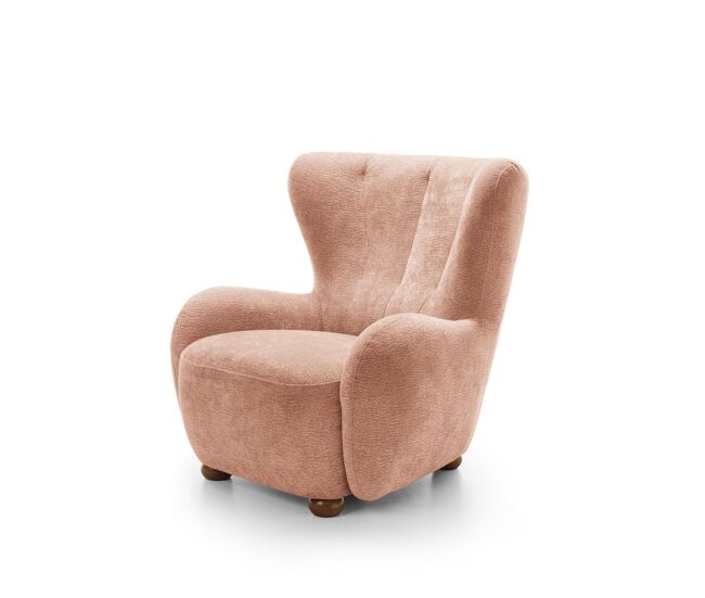 Sillón ciro 88x100x91 rosa