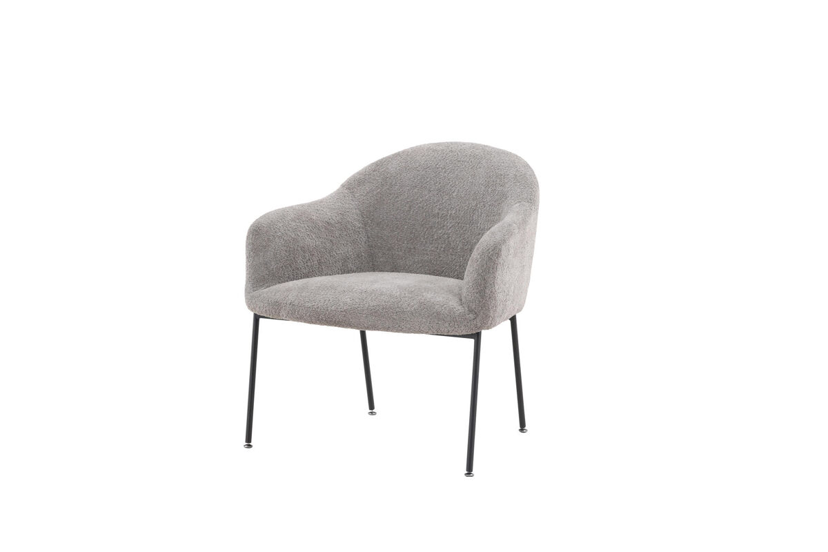 Sillón catania 85x80x88 gris