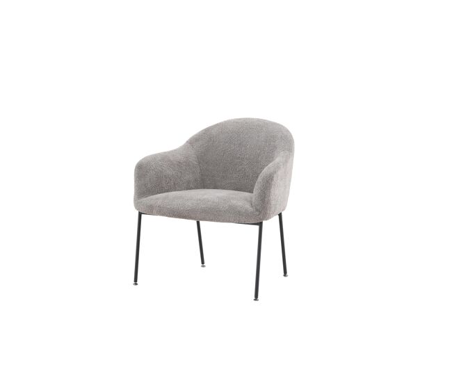 Sillón catania 85x80x88 gris