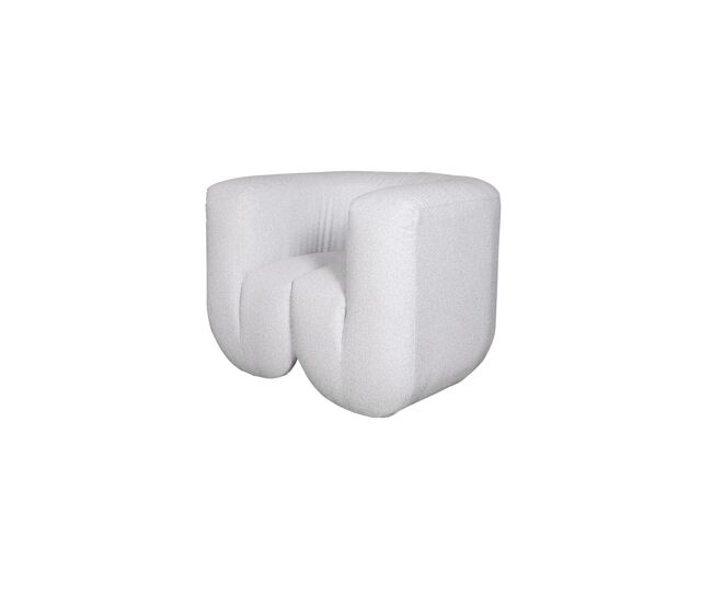 Sillón nua 100x85x75 blanco