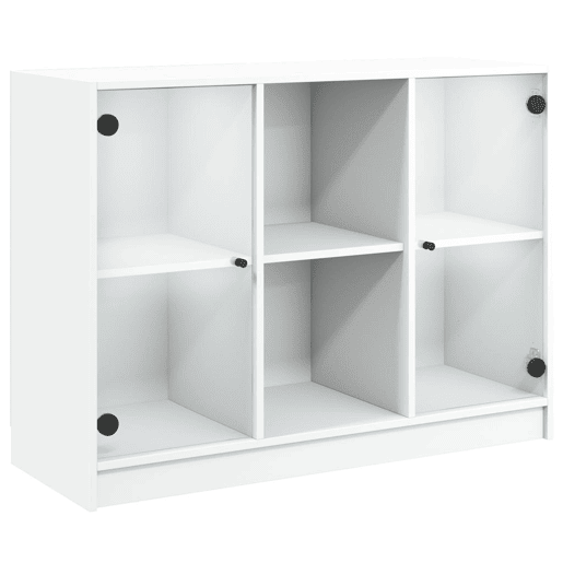 Aparador - Bufete - Móvei de apoio 102x37x75,5 cm derivados de madeira branco pt4355