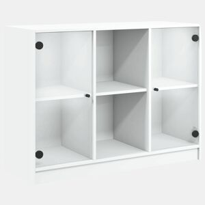 Aparador - Bufete - Móvei de apoio 102x37x75,5 cm derivados de madeira branco pt4355
