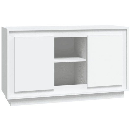 Aparador - Bufete - Móvei de apoio 102x35x60 cm derivados de madeira branco pt2444