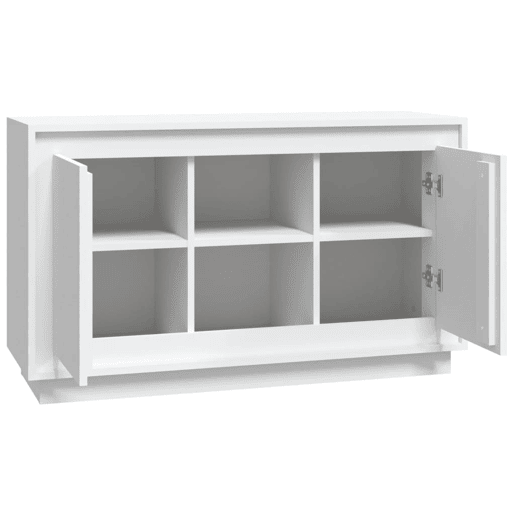 Aparador - Bufete - Móvei de apoio 102x35x60 cm derivados de madeira branco pt2444