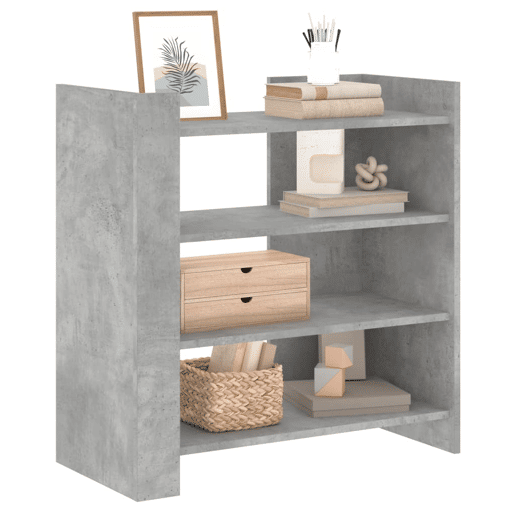Aparador - Bufete - Móvei de apoio 73,5x35x75 cm derivados de madeira cinzento cimento pt2838 Aparador - Bufete - Móvei de apoio 73,5x35x75 cm derivados de madeira cinzento cimento pt2838