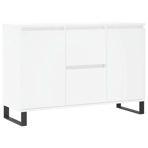 Aparador - Bufete - Móvei de apoio 101,5x35x70 cm derivados de madeira branco pt3138
