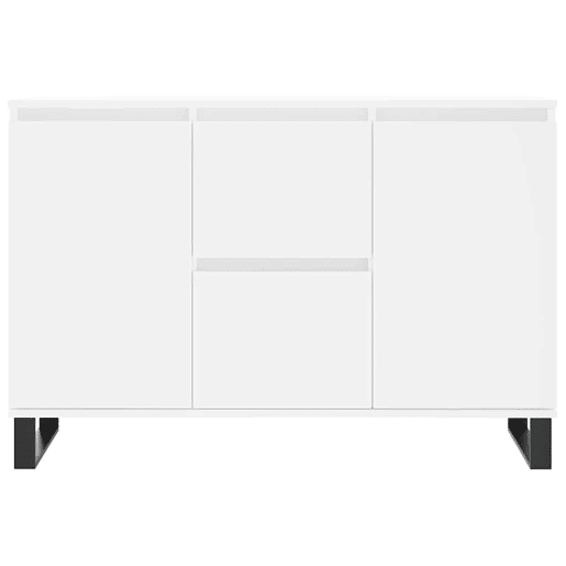 Aparador - Bufete - Móvei de apoio 101,5x35x70 cm derivados de madeira branco pt3138