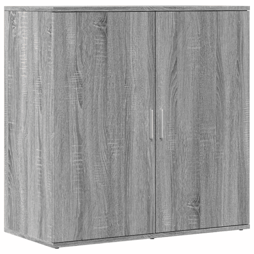 Aparador - Bufete - Móvei de apoio 79x38x80 cm derivados de madeira cinzento sonoma pt3468