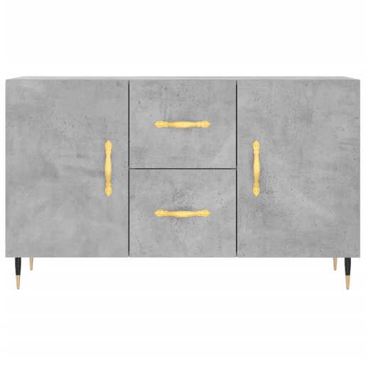 Aparador - Bufete - Móvei de apoio 100x36x60 cm derivados de madeira cinzento cimento pt3272