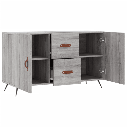 Aparador - Bufete - Móvei de apoio 100x36x60 cm derivados de madeira cinzento sonoma pt3385