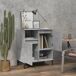 Aparador - Mueble de almacenamiento 60 Aparador - Mueble de almacenamiento 60 Gris