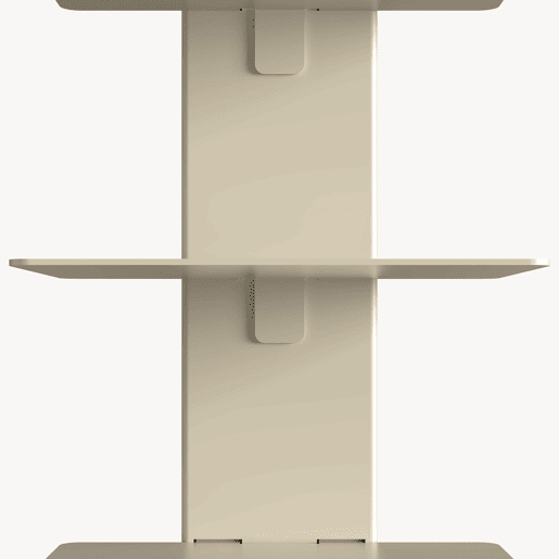 Estante de pé Eksjö 150x39x39 cm Camel en.casa