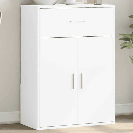 Aparador - Bufete - Móvei de apoio 60x30x84 cm derivados de madeira branco pt4401