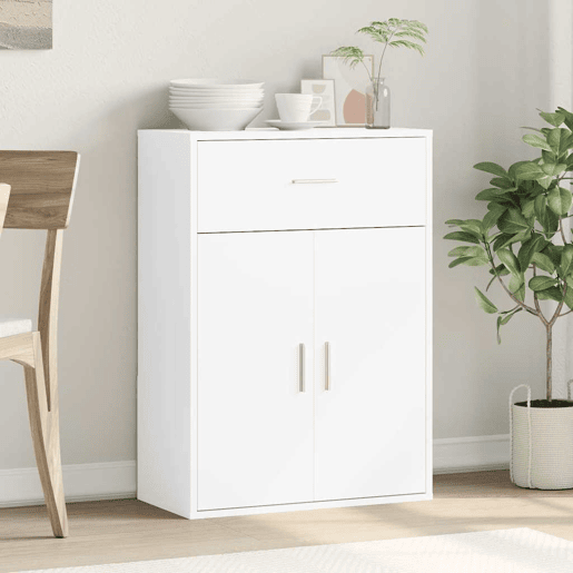 Aparador - Bufete - Móvei de apoio 60x30x84 cm derivados de madeira branco pt4401