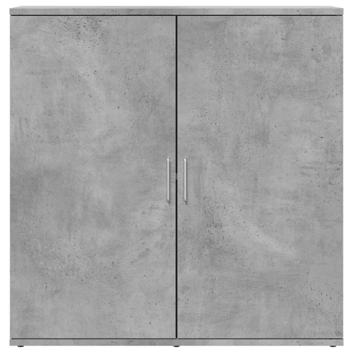 Aparador - Bufete - Móvei de apoio 79x38x80 cm madeira processada cinza cimento pt3361
