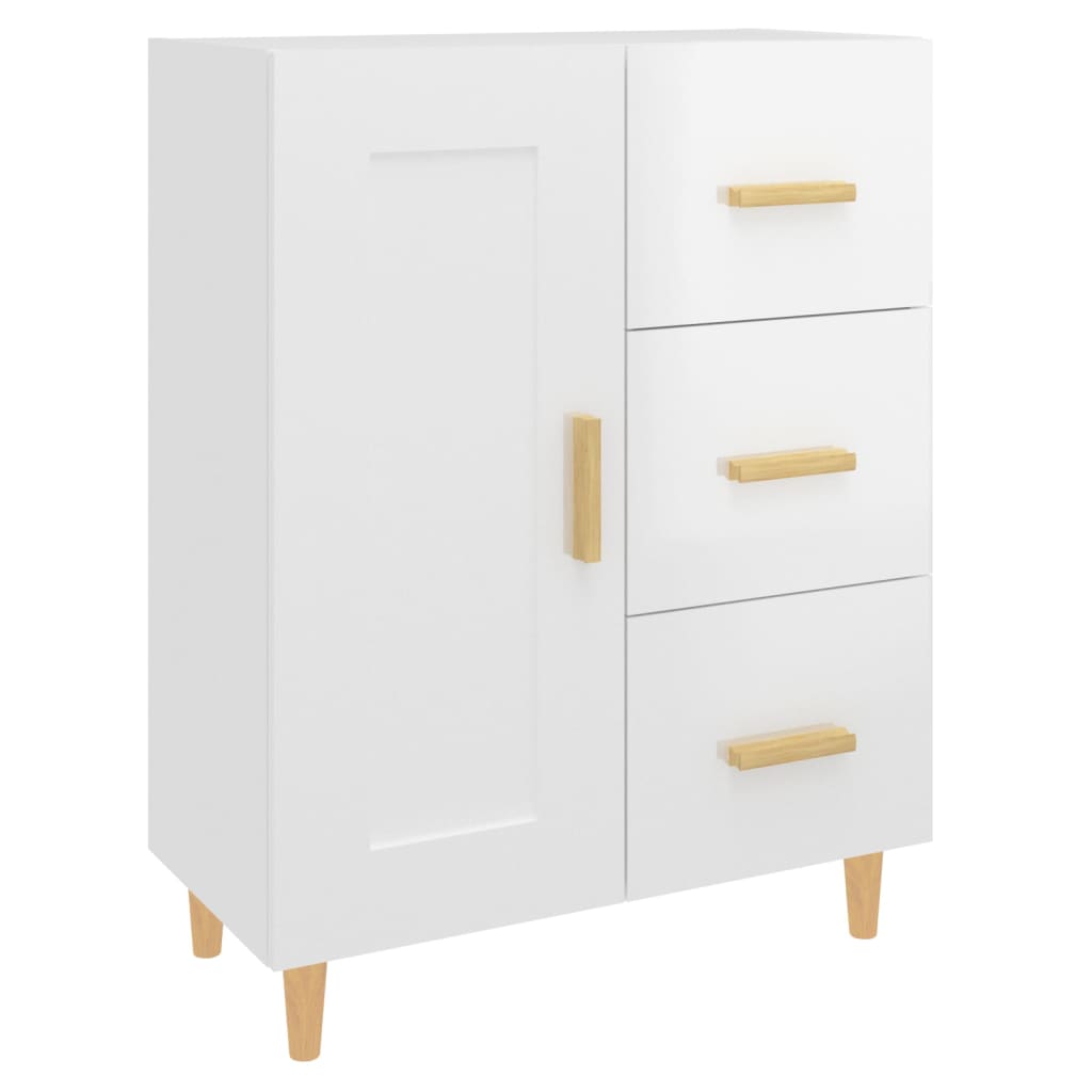 Aparador - Mueble de almacenamiento 69 Blanco Brillo