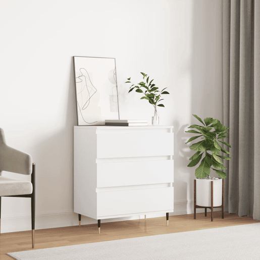 Aparador - Bufete - Móvei de apoio 60x35x70 cm derivados de madeira branco pt2485