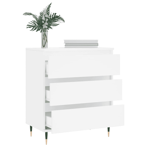 Aparador - Bufete - Móvei de apoio 60x35x70 cm derivados de madeira branco pt2485