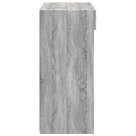 Aparador - Bufete - Móvei de apoio 80x42,5x93 cm derivados de madeira cinzento sonoma pt4481