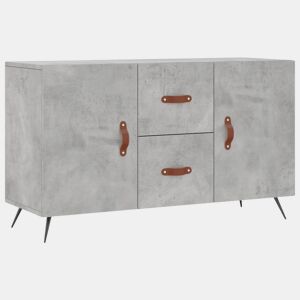 Aparador - Bufete - Móvei de apoio 100x36x60 cm derivados de madeira cinzento cimento pt3271