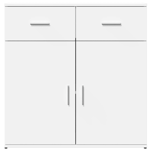 Aparador - Bufete - Móvei de apoio 79x38x80 cm derivados de madeira branco pt3208