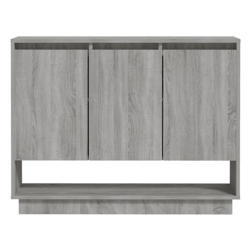 Aparador - Bufete - Móvei de apoio 97x31x75 cm derivados de madeira cinzento sonoma pt3484