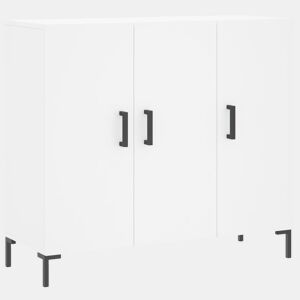 Aparador - Bufete - Móvei de apoio 90x34x80 cm derivados de madeira branco pt3217