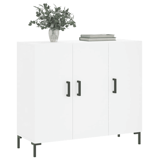 Aparador - Bufete - Móvei de apoio 90x34x80 cm derivados de madeira branco pt3217