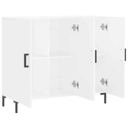 Aparador - Bufete - Móvei de apoio 90x34x80 cm derivados de madeira branco pt3217