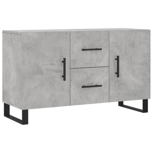 Aparador - Bufete - Móvei de apoio 100x36x60 cm derivados de madeira cinzento cimento pt3277