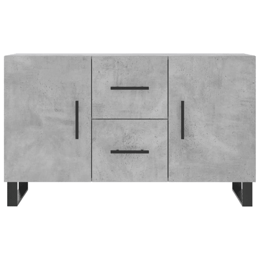 Aparador - Bufete - Móvei de apoio 100x36x60 cm derivados de madeira cinzento cimento pt3277