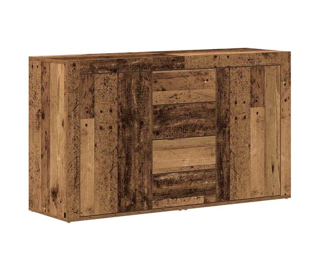 Aparador - mueble de almacenamiento madera vieja 120 x 36 x 69 cm madera de ingeniería es4674