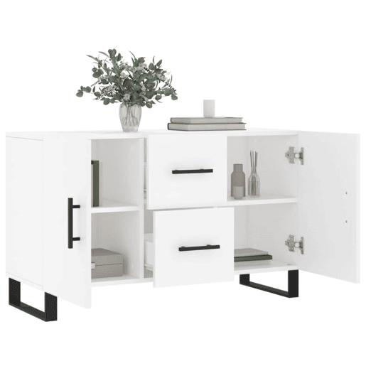Aparador - Bufete - Móvei de apoio 100x36x60 cm derivados de madeira branco pt3135