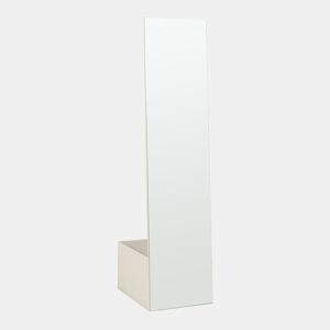 Espelho de corpo inteiro Saden com suporte 165x40x51cm Areia en.casa