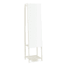Espelho de corpo inteiro 2 em 1 Klilbojle com 2 prateleiras 160x40x35cm Areia en.casa