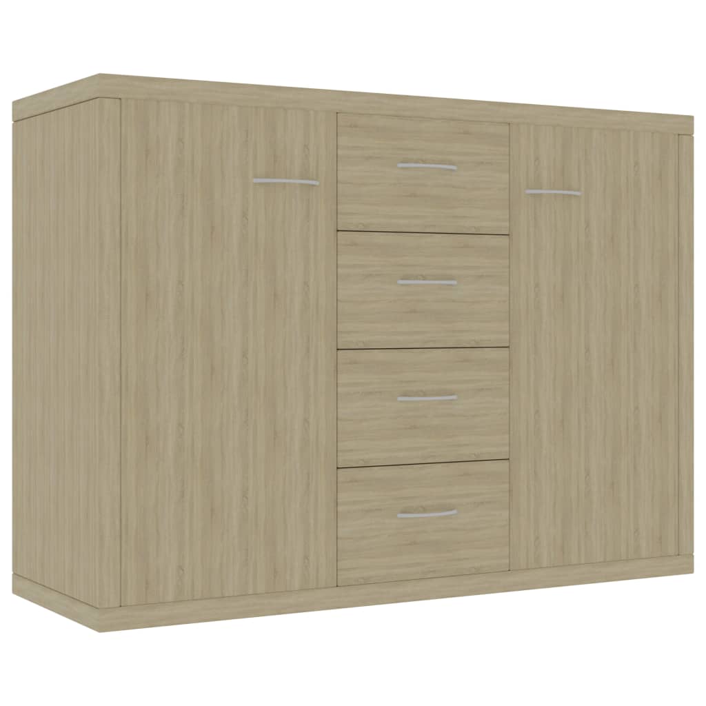 Aparador - Mueble de almacenamiento 88 Madera Clara