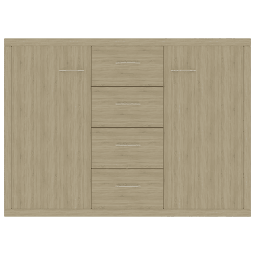 Aparador - Bufete - Móvei de apoio 88x30x65 cm contraplacado cor carvalho sonoma pt2622