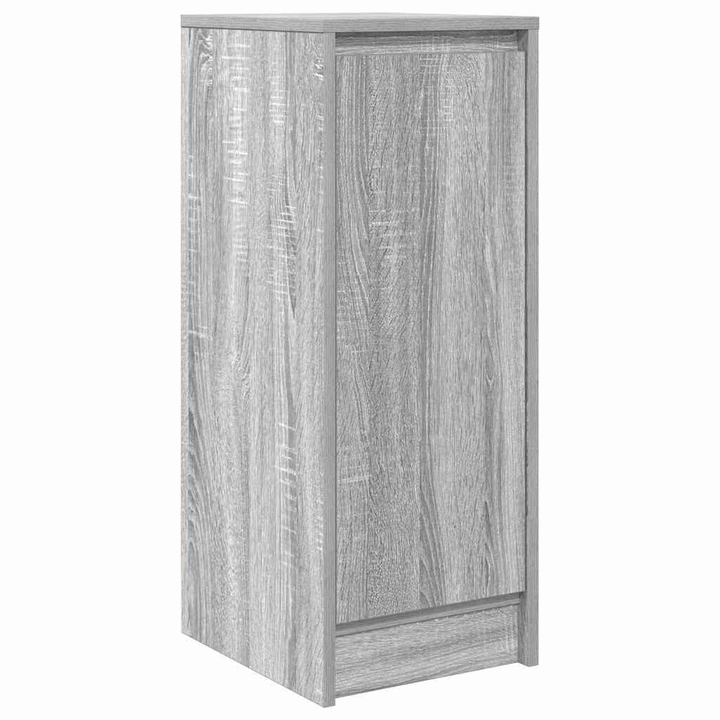 Aparador - Mueble de almacenamiento 29 Roble/ Gris