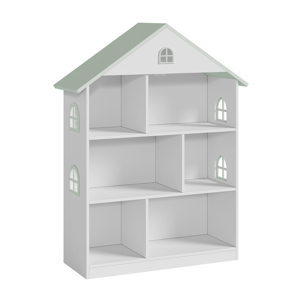 Estantería infantil Vipsali en forma de casa MDF [en.casa] 83